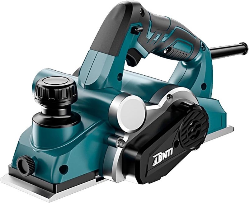 DNTI 6.6amp Corded Electric Handheld Planers 17000rpm Hand Planer Power Woodworking Tool Power Handheld Planer for Wood Chamfer DIY model 3-1/4 Inch Cut Width 58218 - Image 1